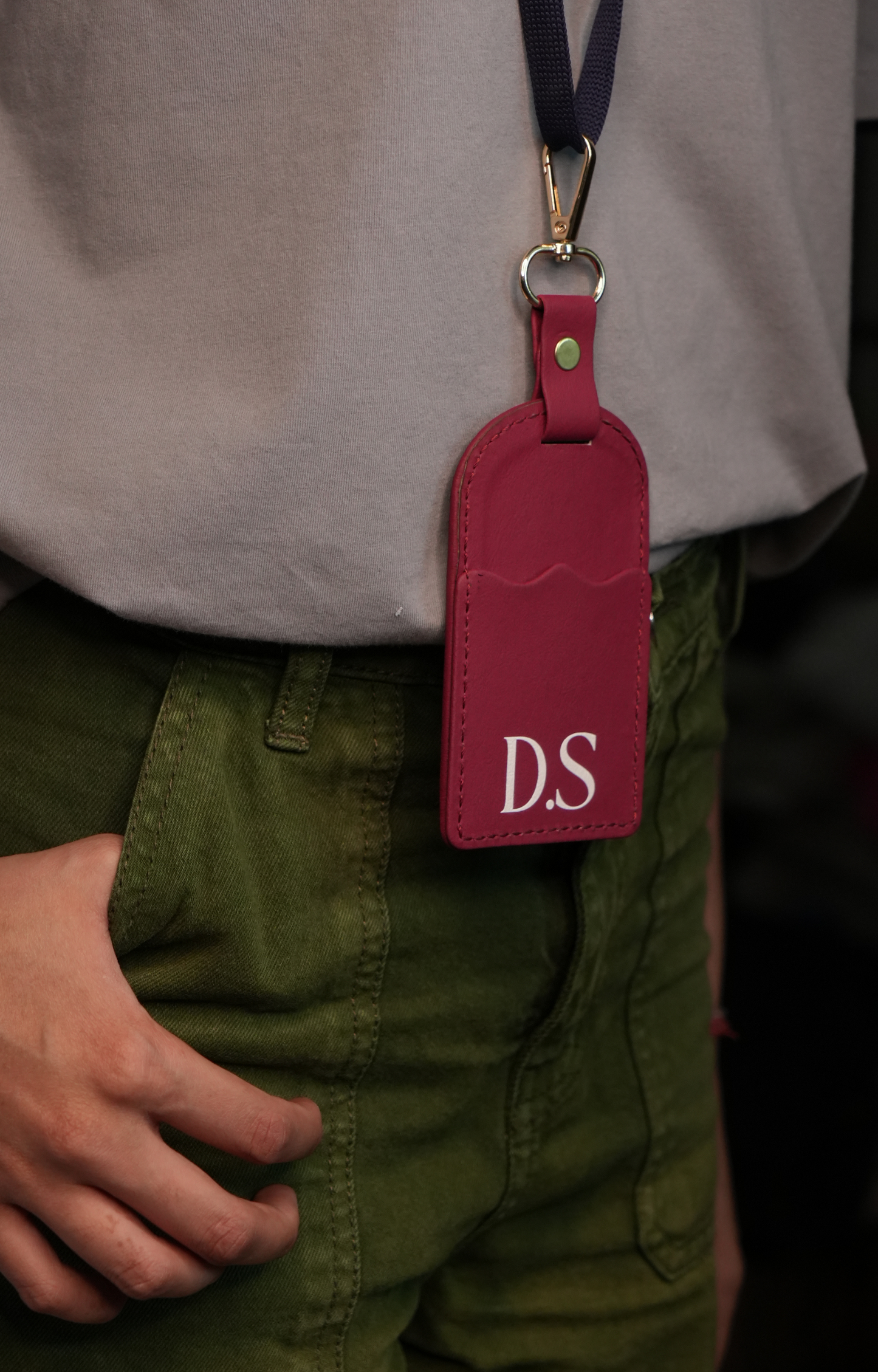 Customised ID keychain
