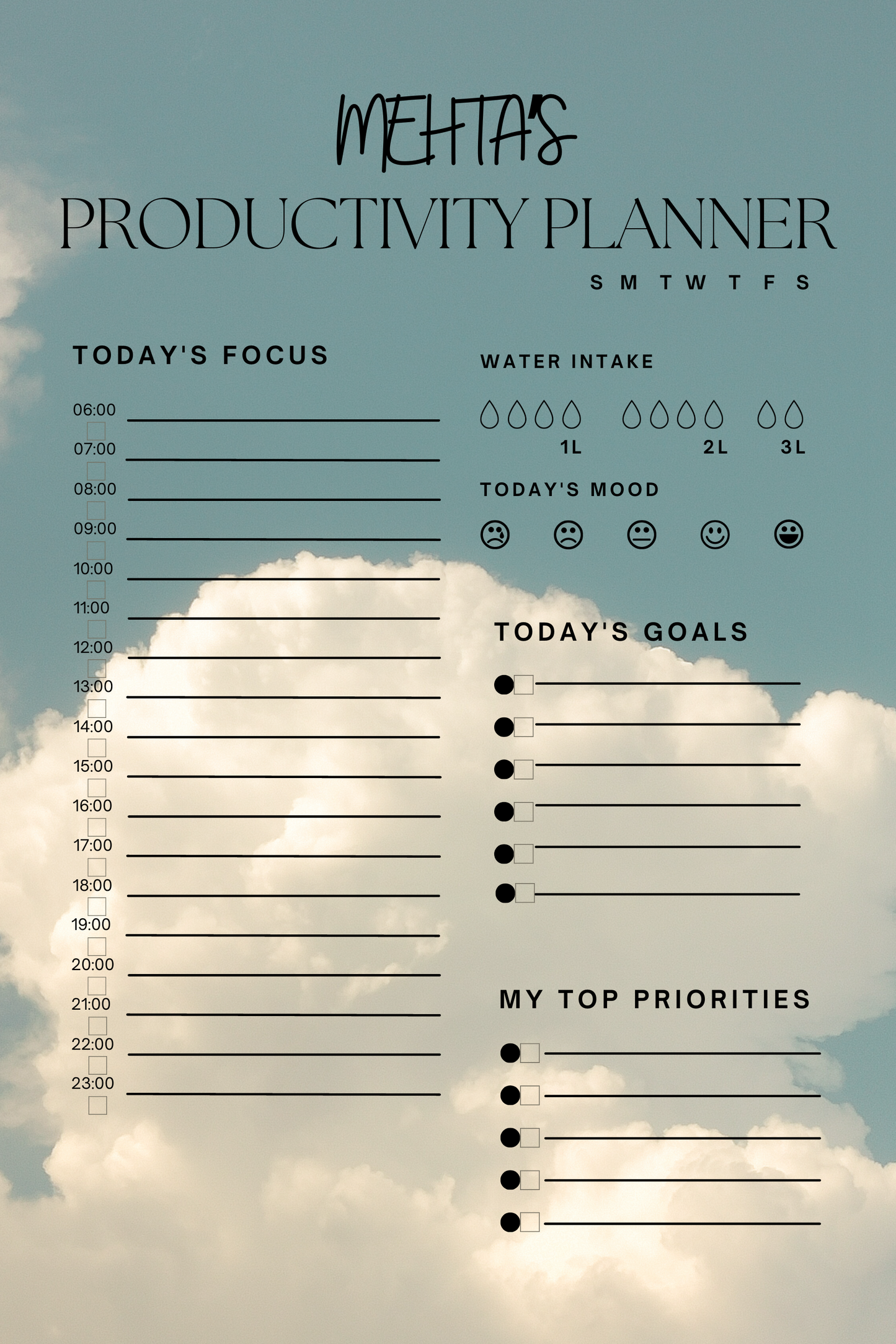 EasyWipe Productivity Planner
