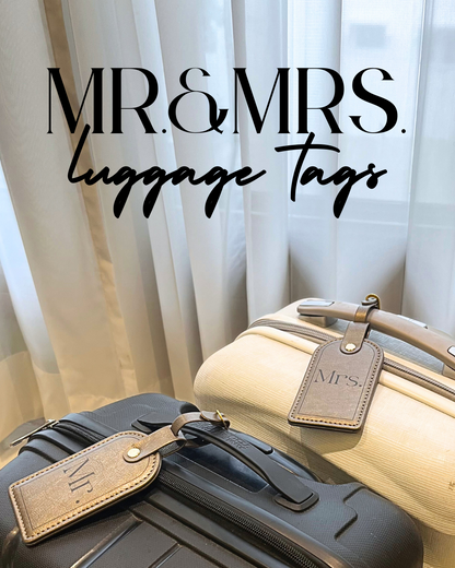 MR.&MRS. Luggage Tags