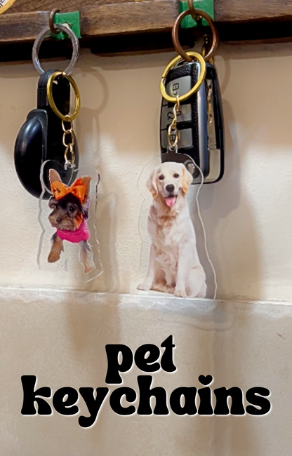 Customised Pet Keychains