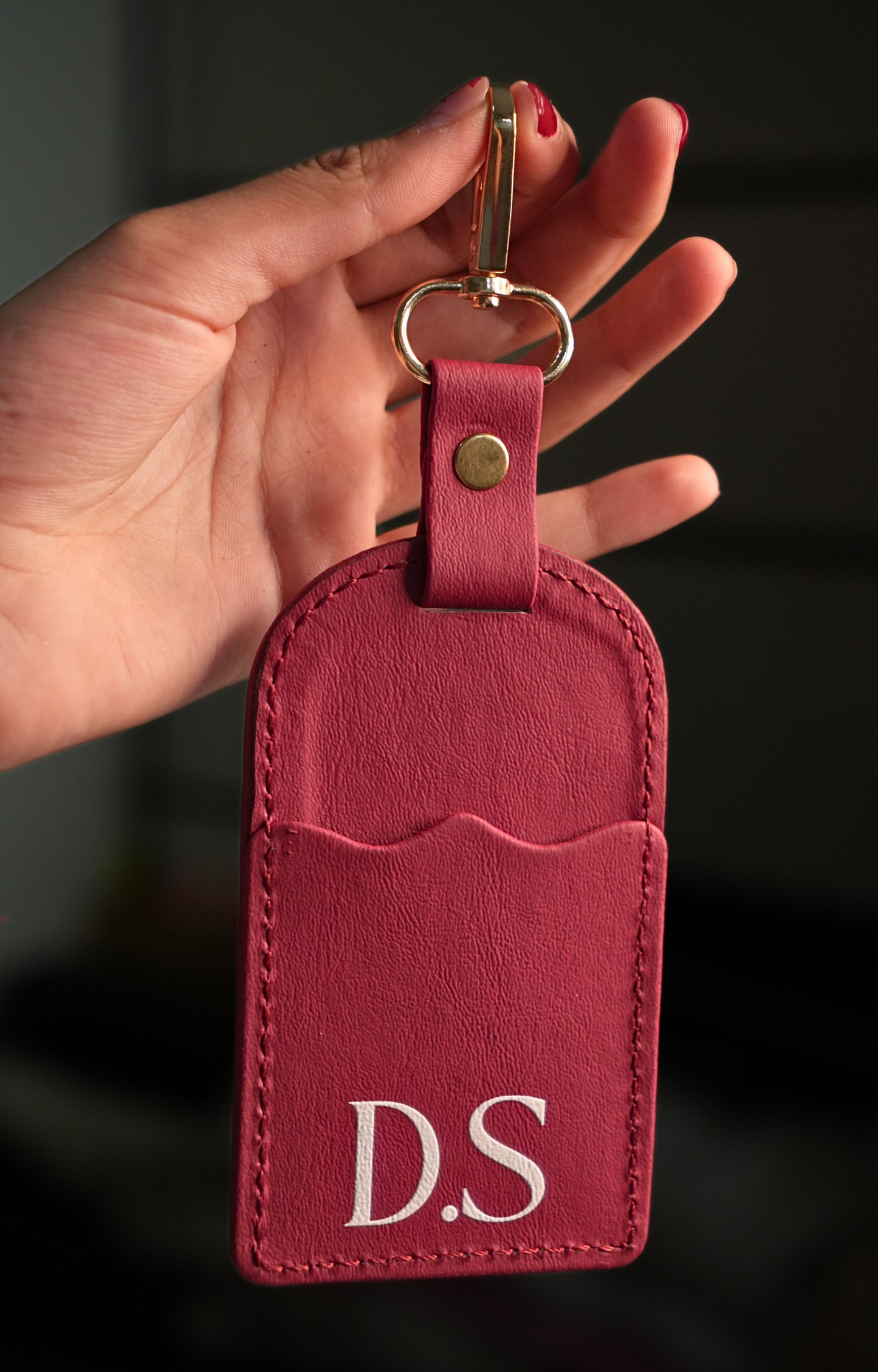 Customised ID keychain