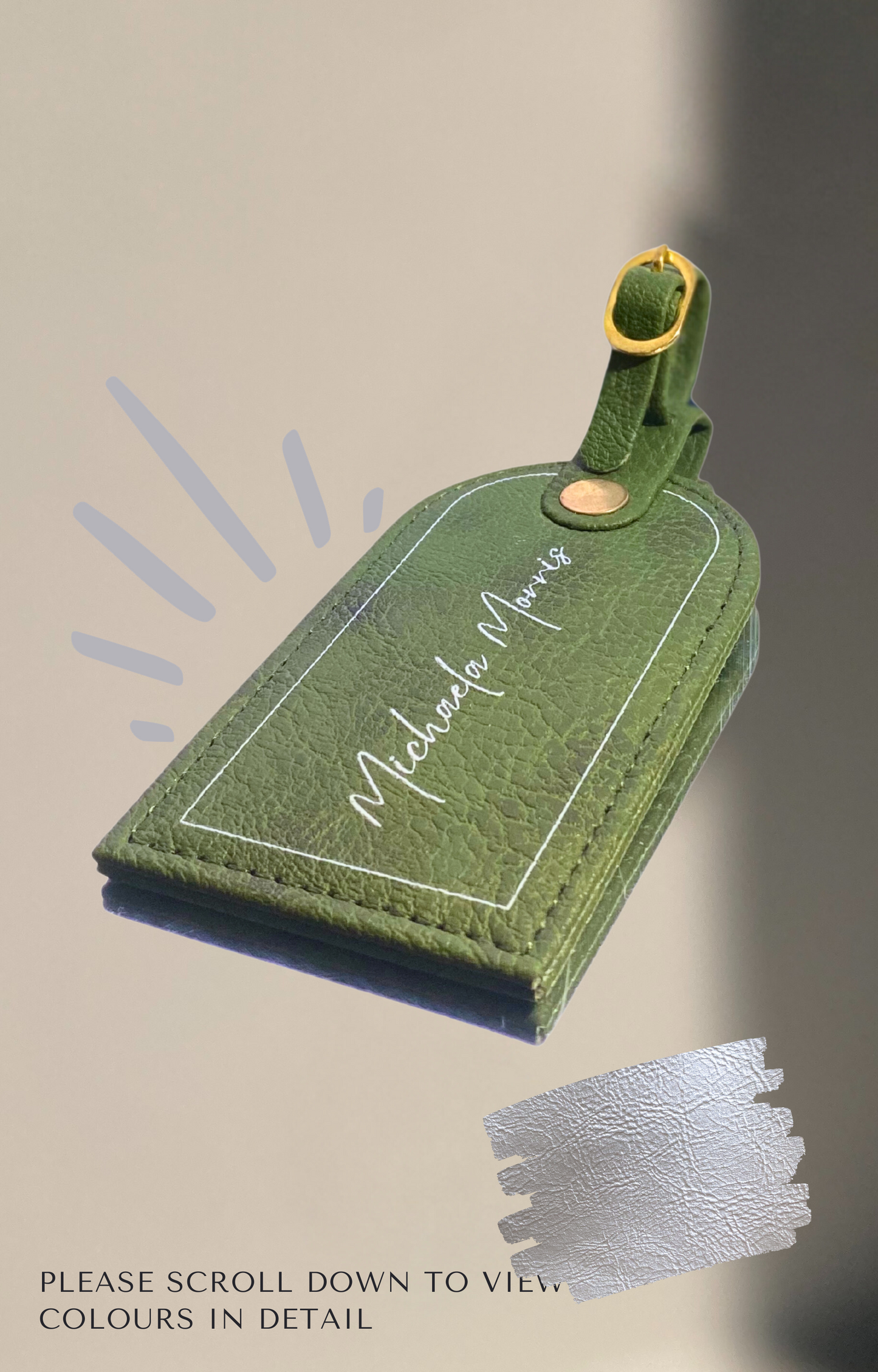 ElevateMate leather Tag