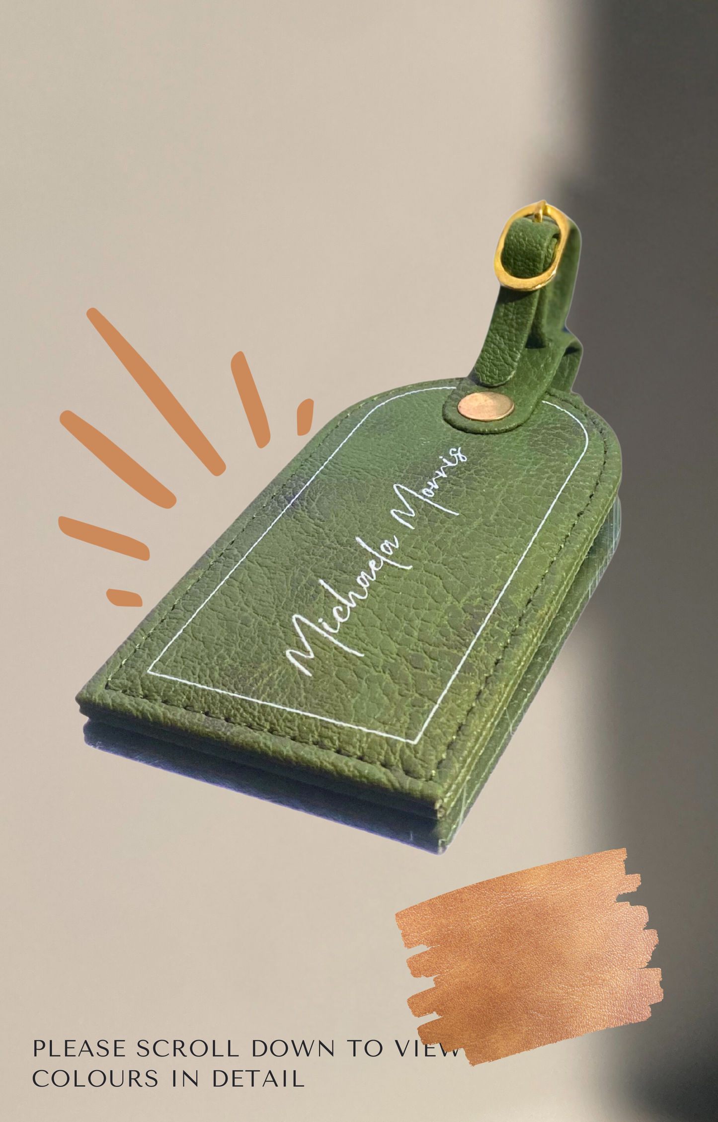 ElevateMate leather Tag